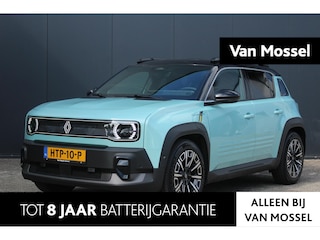Renault 4 comfort range iconic 150Pk 52 kWh | Navigatie Via Google | Apple & Android Carplay | Parkeersensoren Voor & Achter | Achteruitrijcamera | Adaptieve Cruise Control | Privacy Glass | Keyless entry | Elektrische Achterklep |