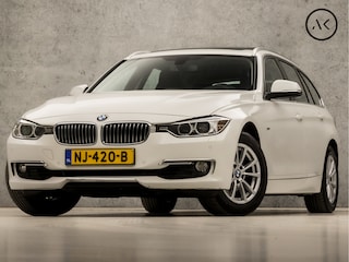 BMW 3-serie Touring 320i xDrive High Executive 184Pk Automaat (PANORAMADAK, DEALER ONDERHOUDEN, GROOT NAVI, CAMERA, 4X4, XENON, SPORTSTOELEN, LEDER, STOELVERWARMING, NIEUWSTAAT)