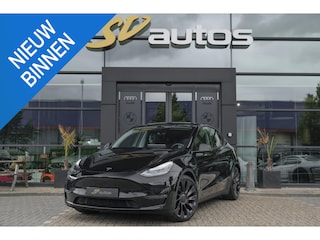 Tesla Model Y Performance 462pk AWD 75 kWh Black edition Panoramadak *BTW* NLauto 1e eigenaar