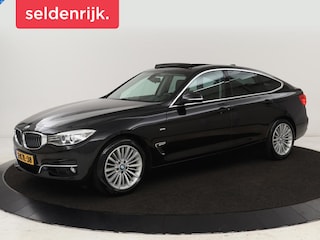 BMW 3-serie GT 320i High Executive | Panoramadak | Leder | Stoelverwarming | Trekhaak | Navigatie | Xenon | Luxury Line | Parkeerhulp | Climate control | Bluetooth | Cruise control