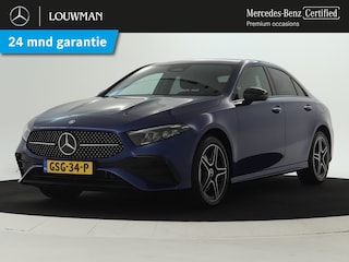 Mercedes-Benz A-klasse 250 e AMG NIghtpakket | Distronic | Keyless Go | Dode Hoek Ass | Sfeerverlichting | Alarm | Parkeerpakket met Camera | Inclusief 24 maanden Mercedes-Benz Certified garantie voor Europa.