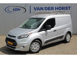 Ford Transit Connect 1.5-75pk TDCI L1 Trend. Dames en heren ondernemers, let op: nette bedrijfswagen, goed voor nog jaren veilig en plezierig vervoer ! Airco, telefoonvoorb., trekhaak, imperiaal, laadruimte betimmerd etc.