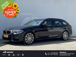 BMW 5-serie Touring 520i High Executive M - Sport / Elektrische stoelen met geheugenfunctie / Stoelverwarming / Elektrische achterklep / Apple Carplay/Android Auto / 19" lm. velgen