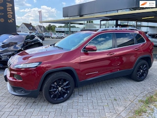 Jeep Cherokee 2.0 Limited 4WD, panodak, trekhaak, navi, cruise, camera, leer