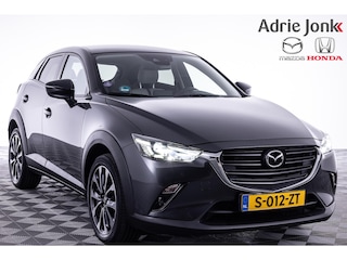 Mazda CX-3 2.0 SkyActiv-G 121 Sport Selected | APPLE CARPLAY |  18 INCH LM | UNIEKE BEIGE LEDER/ALCATARA BEKLEDING | CRUISE CONTROL | PARKEERSENSOREN | DODEHOEK DETECTIE |