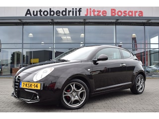 Alfa Romeo Mito 0.9 TwinAir Distinctive ECC | Bruin Leder | Telefonie | Sportstoelen | 17 Inch LMV