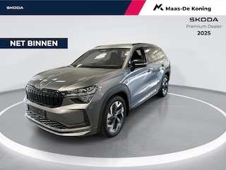 Skoda Kodiaq 1.5 Tsi 204pk DSG PHEV Sportline Business · Keyless · Camera · Elek.Voorstoelen · Elek. Trekhaak · Elek. Achterklep · Stoel& Stuur Verwarming · 19'' Inch · Garantie t/m 24-03-2028 of 100.000km