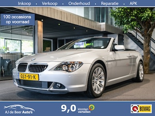 BMW 6-serie Cabrio 630i Unieke auto | Volledig onderhouden | Taxatierapport | Volleder | Xenon