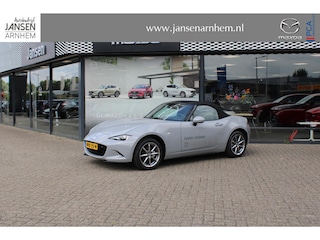 Mazda MX-5 1.5 SkyActiv-G 132 Exclusive-Line Demovoordeel € 6.000-, Navi, Clima, Leder, Apple Carplay, 16"inch Bright dark LM velgen, camera, BSM, Bose®.