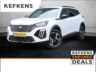 Peugeot 2008 1.2 Hybrid 136 Allure Automaat | Voorraad deal! | Navigatie | Achteruitrijcamera | Cruise Control | Elektrisch inklapbare spiegels | Led koplampen | Donker getint glas | 17" lichtmetalen velgen |