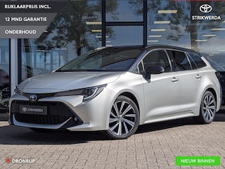 Toyota Corolla Touring Sports 1.8 Hybrid Dynamic Bi-tone Plus | Stoel- stuurverwarming | Elek. achterklep | HUD | ACC | Half-leder
