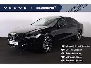 Volvo S90 T8 AWD Plus Dark - LONG RANGE - Luchtvering - Schuif/kanteldak - IntelliSafe Assist & Surround - 360º Camera - Harman/Kardon audio - Adaptieve LED koplampen - Verwarmde voorstoelen, stuur & achterbank - Parkeersensoren voor & achter - Elektr. bedienb. voorstoelen met geheugen - Extra getint glas - 20' LMV