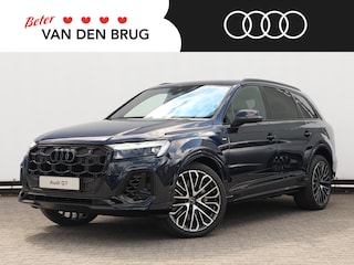 Audi Q7 Pro Line S 55 TFSIe quattro 394 PK | Optiek zwart | Panoramadak | Trekhaak | Vierwielsturing | B&O | HUD |
