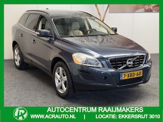 Volvo XC60 2.4D AWD SUMMUM LEDER NAVIGATIE CRUISE CONTROL CLIMATE CONTROL BLUETOOTH TELEFOON MEDIA VOORBEREIDING PD TREKHAAK ZEER MOOI !! 3010 DEK