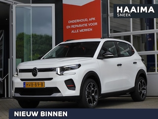 Citroën C3 You 113pk 44 kWh | Nieuwe auto | 1 Fase | Parkeersensoren achter | Cruise control | Airco | Led verlichting | Wltp 320km