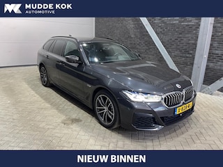 BMW 5-serie Touring 530e Business Edition Plus | Panoramadak | Leder | Head-Up | Trekhaak | Stoelverwarming