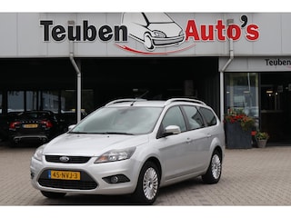 Ford Focus Wagon 1.8 Limited Flexi Fuel Navigatie, Climate control, Cruise control, Elektrische ramen,