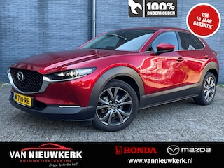 Mazda CX-30 E-Skyactiv X 186pk Automaat Luxury | Stoelgeheugen | Elek. Klep | Navi & Carplay | Leer | Blindspot | LED verlichting | BOSE Audio |
