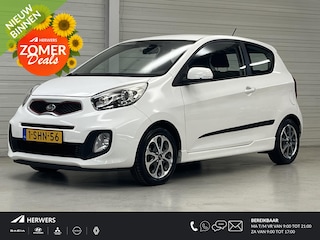 Kia Picanto 1.0 CVVT ISG Plus Pack / Eerste Eigenaar / Dealer Onderhouden / Navigatie / Airco / NAP Kilometerstand / Licht Metalen Velgen /