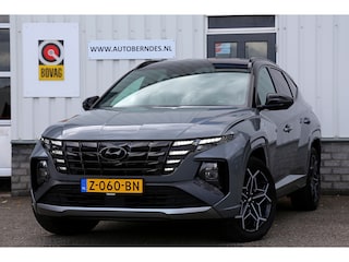 Hyundai Tucson 1.6 T-GDI PHEV Plug in hybride N Line 4WD*Fabrieksg.t/m09-2026*Perfect Onderh.*ACC/N-Line/Half Leder/Stoelverw./Stuurverw./Krell/Dodehoek/Rijstrook/LED/Camera/Elek. Klep/Parkeersens.V+A/19 inch LM*