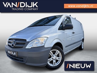 Mercedes-Benz Vito 110 CDI 320 Functional ✓Marge Auto ✓Airco ✓Elektrisch Pakket ✓Schuifdeur Rechts ✓Dakdragers ✓Lichtmetaal ✓Goed Onderhouden