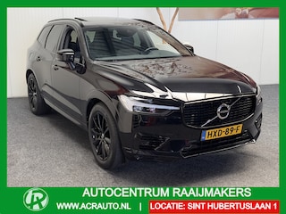 Volvo XC60 2.0 RECHARGE T6 AWD R-DESIGN PANORAMADAK LUCHTVERING NAVIGATIE ADAPTIVE CRUISE CONTROL APPLE CARPLAY/ANDROID RIJSTROOKSENSOREN DODEHOEKSENSOREN UITKLAPBARE TREKHAAK ZEER MOOI !! Brgl
