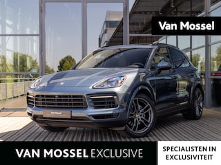 Porsche Cayenne 3.0 | BISKAJE BLAUW | PASM LUCHTVERING | SPORTCHRONO | PANORAMA/SCHUIF-KANTELDAK | STOELVENTILATIE | PDLS+ | 21 INCH | 360 CAMERA | KEYLESS ENTRY |