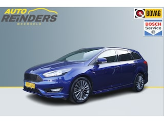 Ford Focus Wagon 1.0 Ecoboost 140pk ST-Line + Navi/ PDC/ 17inch/ All season/ Schitterend! / Garantie!
