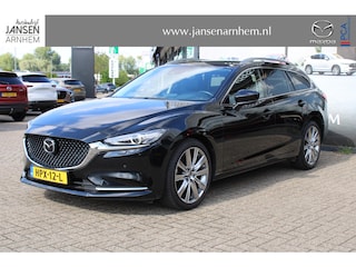 Mazda 6 Sportbreak 2.5 SkyActiv-G 194 Luxury , Automaat, Leder, 360 Camera, Bose, Adap.Cruise, LMV 19 Inch, HUD, PDC, Navi, Apple, Stoelventilatie/Verwarming