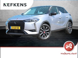 DS 3 SUV Performance Line 130 pk Automaat | Navigatie | Achteruitrijcamera | Parkeersensoren Voor en Achter | Alcantara Bekleding | LED Koplampen | Dodehoek Detectie | DAB Ontvanger | Adaptieve Cruise Control | 17" Lichtmetalen Velgen | Apple Carplay/Android Auto |