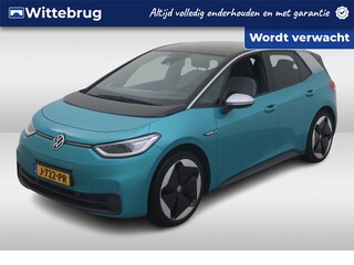 Volkswagen ID.3 First Max 58 kWh / Panoramadak / Elek. Stoelverstelling Voor / 20" LMV / IQ LED Matrix / Navi / Camera / Keyless / Head-Up Display / Stuur en Stoelverwarming / Zwart Dak