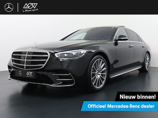 Mercedes-Benz S-klasse 580 e 4MATIC Lang AMG Line | Achterasbesturing 4.5° | Panorama - Schuifdak | Multicontourstoelen | Head-Up Display | Luchtvering | Burmester 4D Surround Sound | Business Class Pakket