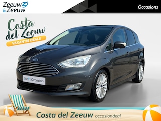 Ford C-MAX 1.5 Titanium | Cruise control | Navigatie | Parkeersensor voor en achter | Elektrisch inklapbare trekhaak | 17" lichtmetalen velgen | Privacy glas |