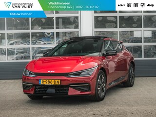 Kia EV6 GT-Line 77.4 kWh schuifkanteldak l Steoverwarming en stoel ventilatie l Meridian soundsysteem