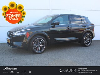 Nissan Qashqai 1.3 MHEV Tekna / Trekhaak (1400KG Trekgewicht) / Panoramadak / Stoel- & Stuurverwarming / Navigatie + Apple Carplay/Android Auto /