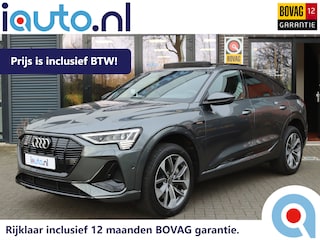 Audi E-tron 55 quattro S-Line 95 kWh Pano/Matrix LED/Camera/Optiek Zwart/ACC/Elek. stoelen/20"