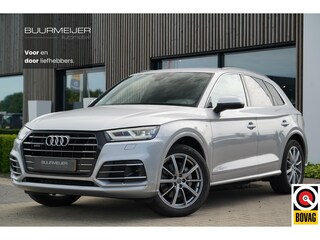 Audi Q5 55 TFSI e quattro Competition - Luchtvering - Dealer onderhouden - Afneembare trekhaak - Virtual Cockpit - 3 x S-line - Zwarte hemel - Stoelverwarming - Adaptieve cruise control - Apple CarPlay - Standkachel -