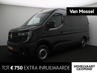 Renault Master E-Tech T35 L2H2 Advance long range 87 kWh | Black Edition | Climate Control | Cruise Control | Navigatie | Parkeersensoren v+a & Achteruitrijcamera | Trekhaak |