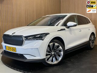 Skoda Enyaq iV 80 GROTE ACCU|LEDER|STOEL-,STUURVERW.|ACC|CARPLAY|CAMERA|NAVI|INCL. BTW|1e EIG.|NL-AUTO|