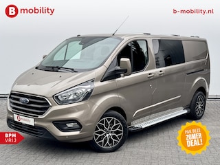 Ford Transit Custom 320 2.0 TDCI L2H1 Limited DC 130PK 2x Schuifdeur | Trekhaak 2.800Kg | Apple Carplay | Stoelverwarming | Navigatie | Cruise Control