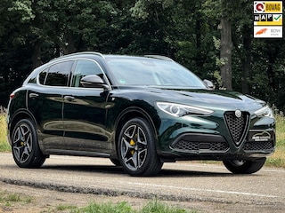Alfa Romeo Stelvio 2.0 T Q4 Ti | Verde Visconti | Leder pack | Adaptive cruise | 1e eig. | Clima | 20 inch lmv | Uniek |