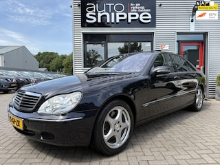 Mercedes-Benz S-klasse 600 Lang V12 -UNIEK!-ORIGINEEL NEDERLANDS!-ADAPTIVE CRUISECONTROL-SOFTCLOSE-OPEN DAK-BOSE-ELEK. STOELEN-ETC