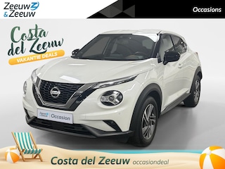 Nissan Juke 1.0 DIG-T N-Connecta AUTOMAAT AIRCO NAVI CAMERA APPLE CARPLAY ANDROID AUTO HOGE INSTAP PAS 21000KM VOLLEDIG DEALER ONDERHOUDEN