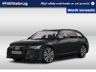 Audi A6 Avant 55 TFSI e 367pk quattro S Line | Panoramadak | Head Up | City + Tour | Memory | Topview | Trekhaak | Comfortsleutel | Demperregeling | Stuurverw | Elektr stuur