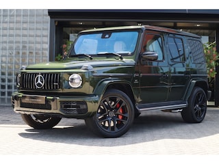 Mercedes-Benz G-klasse 63 AMG | Manufaktur Olijfgroen, Manufaktur interieur, Massage, Rij-assistentie pakket, Standkachel, Burmester, Trekhaak, Zitklima, Driver's Package