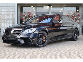 Mercedes-Benz S-klasse 63 4Matic+ Lang | Keramisch, Carbon in/ex, Burmester High End 3D, Leder Exclusief, Rij-assistentie Plus pakket, Nachtzicht, Zonweringspakket, Driver's Package