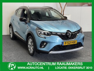 Renault Captur 1.3 TCe 130 INTENS STOF/LEDER NAVIGATIE CRUISE CONTROL CLIMATE CONTROL BLUETOOTH MEDIA VOORBEREIDING TELEFOON KEYLESS GO RIJSTROOKSENSOREN ACHTERUITRIJCAMERA ZEER MOOI !! 3010
