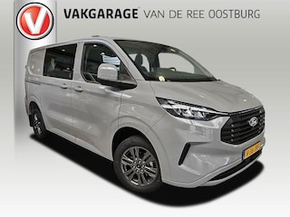 Ford Transit Custom 300 2.0 TDCI L1H1 Limited DC Dubbel Cabine 136pk BPM VRIJ (voor bedrijven)  luxe dubbele cabine