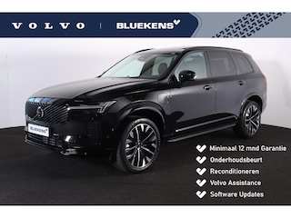 Volvo XC90 T8 Recharge AWD Ultra Dark - LONG RANGE - Panorama/schuifdak - IntelliSafe Assist & Surround - Bowers & Wilkins audio - 360º Camera - Verwarmde voorstoelen, stuur & achterbank - Parkeersensoren voor & achter - Elektr. bedienb. voorstoelen met geheugen - Head up display - Draadloze tel. lader - Extra getint glas - 21' LMV