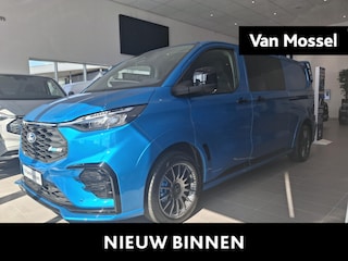 Ford Transit Cust. 320 L2H1 MS-RT 65 kWh | MS-RT SPORTSTOELEN, VLOERMATTEN EN BUMPER PAKKET | 19 INCH VELGEN | VERWARMBAAR STUURWIEL | ACHTERUITRIJCAMERA | DUBBELE ZIJSCHUIFDEUR